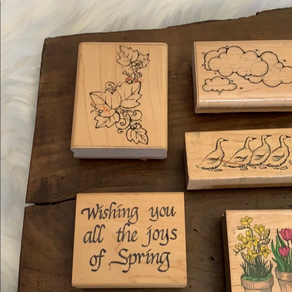 Spring crafting stamps - Picture 3 of 6